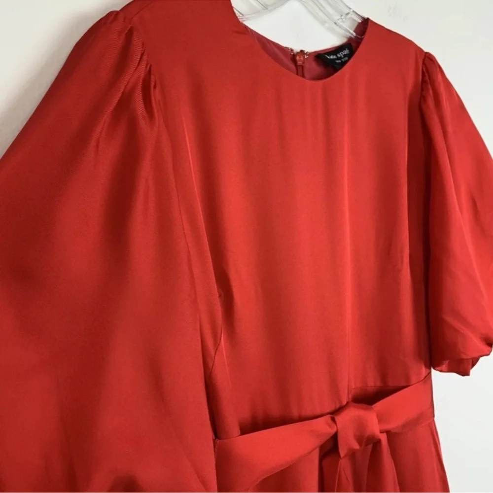 NWT Kate Spade Matinee Silk Blend Midi Dress. $378 - Picture 6 of 16